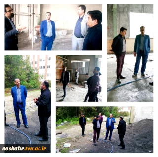 بازدید نمایندگان دانشگاه فنی و حرفه ای استان مازندران از آموزشکده نوشهر و پروژه های در حال ساخت
روابط عمومی آموزشکده فنی پسران نوشهر