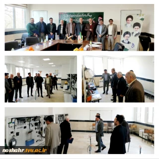 برگزاری اولین نشست تخصصی اتحادیه‌های وسایل نقلیه سبک و سنگین شهرستان‌های نوشهر و چالوس در آموزشکده فنی پسران نوشهر
روابط عمومی آموزشکده فنی پسران نوشهر