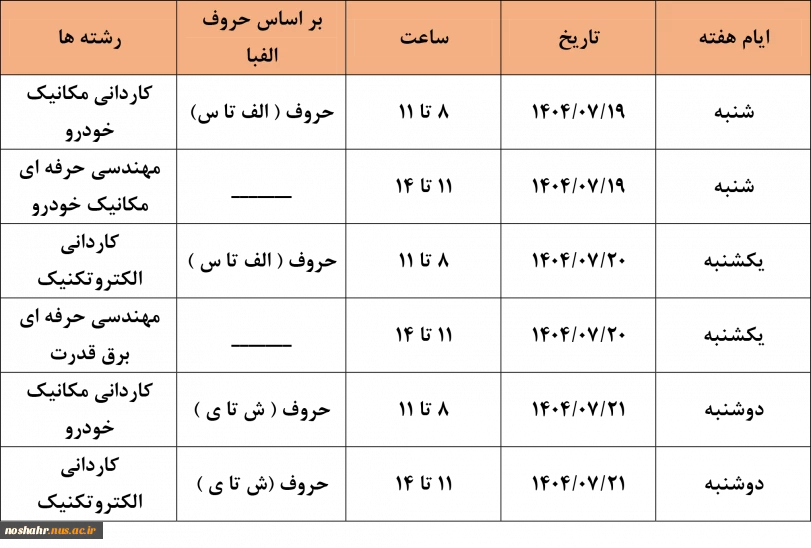 ثبت نام جدید