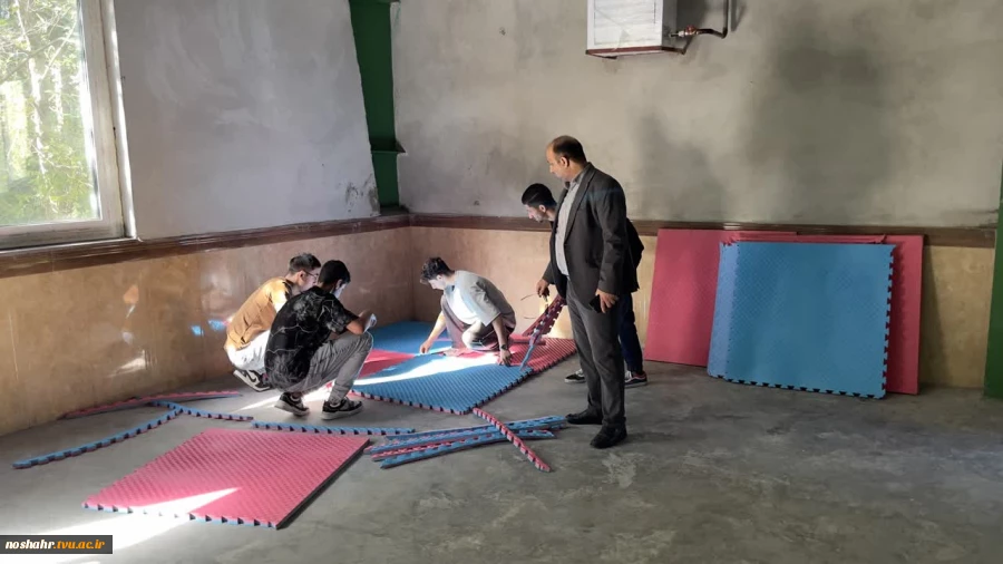 ساماندهی سالن ورزشی 3