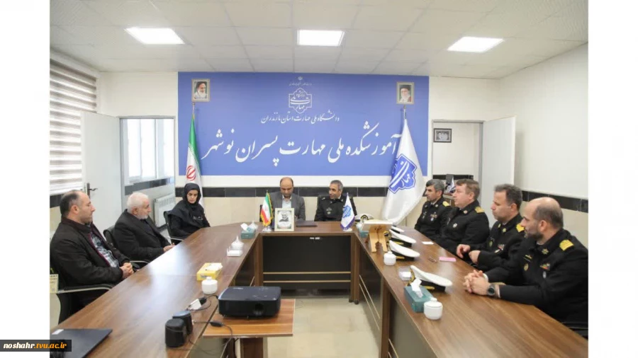 دانشگاه‌های علوم دریایی و ملی مهارت نوشهر تفاهم نامه همکاری امضا کردند 3