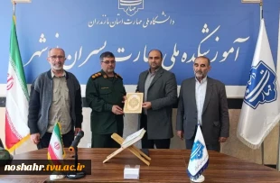 بازدید فرمانده سپاه شهرستان نوشهر سرهنگ داغمه چی 2