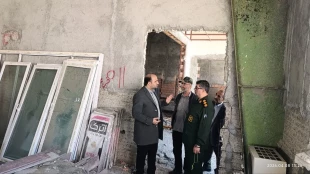 بازدید فرمانده سپاه شهرستان نوشهر سرهنگ داغمه چی 3