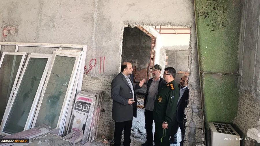 بازدید فرمانده سپاه شهرستان نوشهر سرهنگ داغمه چی 3
