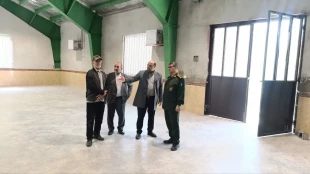 بازدید فرمانده سپاه شهرستان نوشهر سرهنگ داغمه چی 5