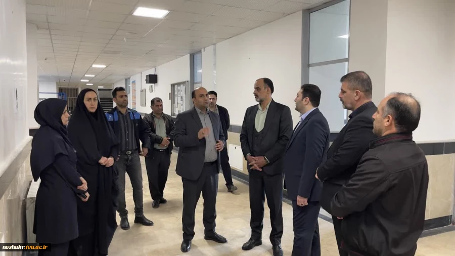 دیدار و بازدید معاون اداری, مالی و مدیریت منابع دانشگاه ملی مهارت از آموزشکده ملی مهارت نوشهر 2