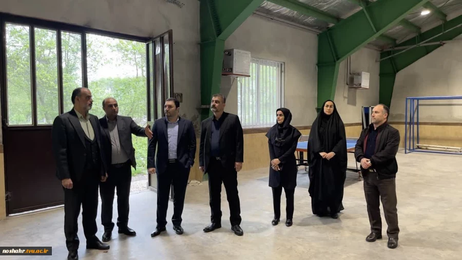 دیدار و بازدید معاون اداری, مالی و مدیریت منابع دانشگاه ملی مهارت از آموزشکده ملی مهارت نوشهر 8