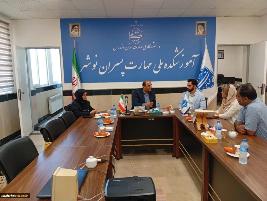 امضا تفاهم نامه و همکاری فی مابین آموزشکده ملی مهارت نوشهر و کانون مهندسین شهرستان نوشهر 4