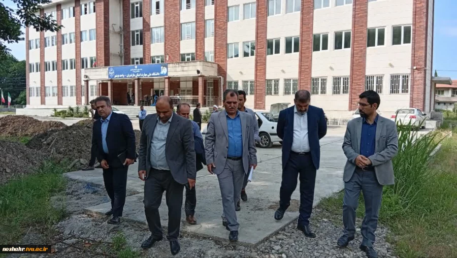 دیدار و بازدید رئیس دانشگاه ملی مهارت مازندران از آموزشکده ملی مهارت نوشهر 7