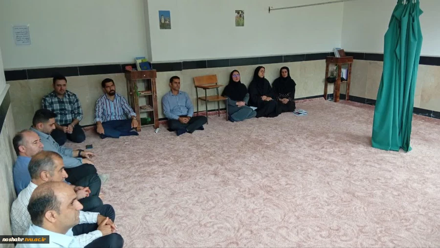 مراسم یادبود رهبر شهید ایران در آموزشکده برگزار شد 5
