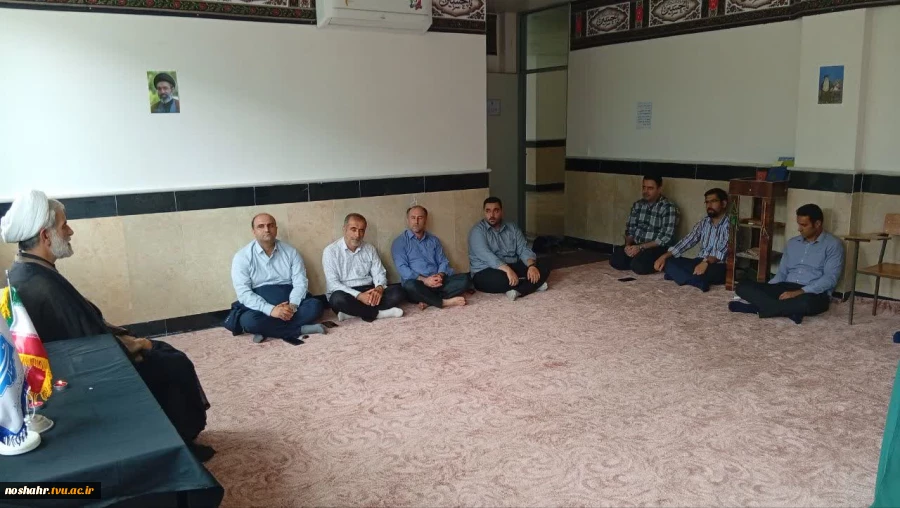 مراسم یادبود رهبر شهید ایران در آموزشکده برگزار شد 5