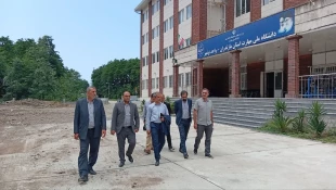 دیدار و بازدید نماینده مردم نوشهر،چالوس،کلاردشت و مرزن آباد در مجلس شورای اسلامی به همراه مدیرکل دفتر امور فنی و نظارت دانشگاه ملی مهارت کشور 3