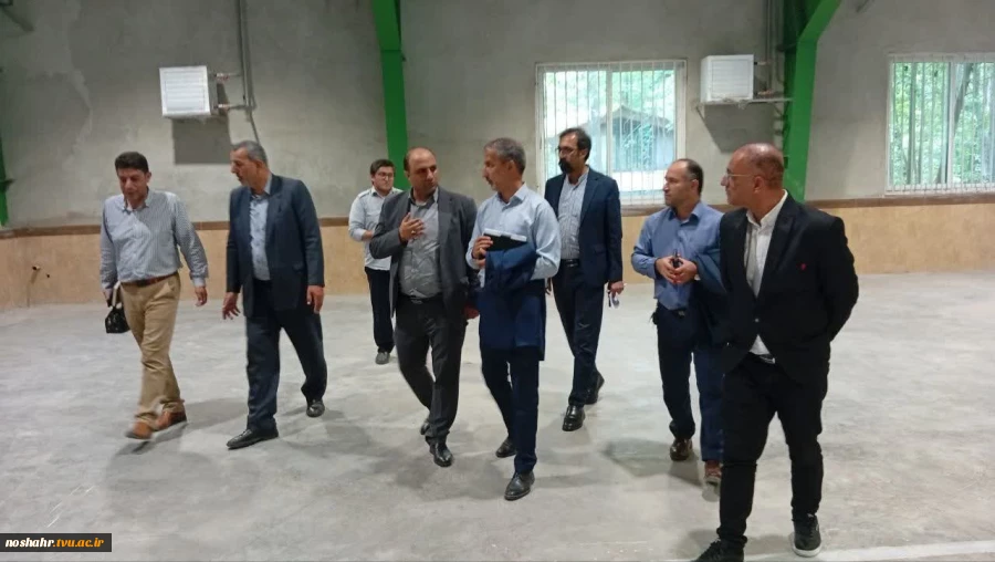 دیدار و بازدید نماینده مردم نوشهر،چالوس،کلاردشت و مرزن آباد در مجلس شورای اسلامی به همراه مدیرکل دفتر امور فنی و نظارت دانشگاه ملی مهارت کشور 4