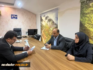 دیدار رئیس آموزشکده ملی مهارت نوشهر با مدیرکل صنعت،معدن و تجارت استان مازندران 2