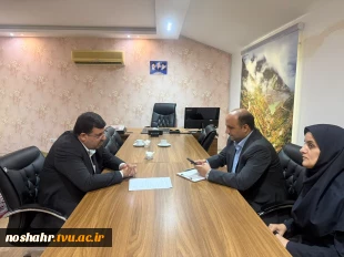 دیدار رئیس آموزشکده ملی مهارت نوشهر با مدیرکل صنعت،معدن و تجارت استان مازندران 3