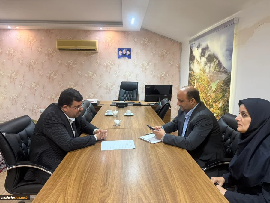 دیدار رئیس آموزشکده ملی مهارت نوشهر با مدیرکل صنعت،معدن و تجارت استان مازندران 3