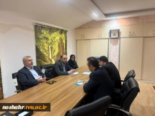 دیدار رئیس آموزشکده ملی مهارت نوشهر با مدیرکل صنعت،معدن و تجارت استان مازندران 4