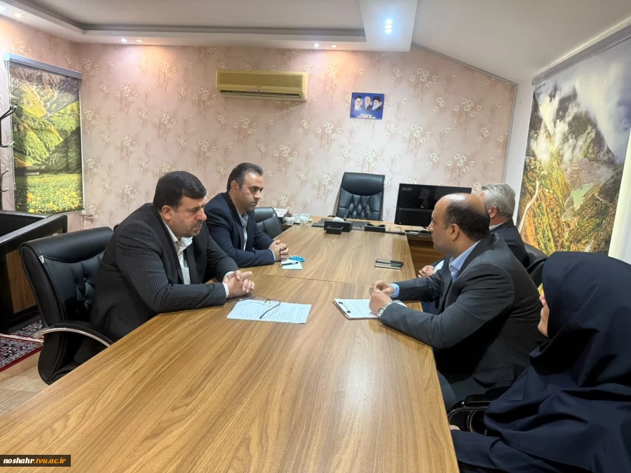 دیدار رئیس آموزشکده ملی مهارت نوشهر با مدیرکل صنعت،معدن و تجارت استان مازندران 5